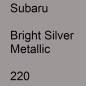 Preview: Subaru, Bright Silver Metallic, 220.